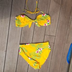 Bold Yellow Bikini